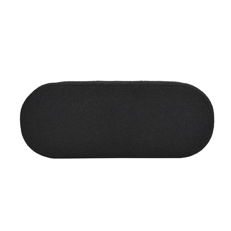 Fuji - Upholstered Oval Storage Bench