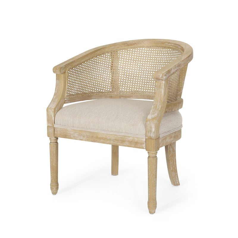 Accent Chair - Beige / Natural