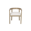 Contemporary Dining Chair Set With Armrests