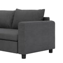 Modular Sectional Reversible U Shaped Couch Set, Free Combination Minimalist Style, Oversized 8 Seat Convertible Sofa