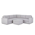 Flex - Sectional with Standard Arm and Storage Ottoman