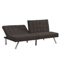 Modern Sofa Bed With Wood Frame And Stainless Legs