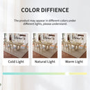 Farmhouse Wooden Kitchen Table With Removable Leaf