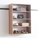 Devi - Wall Mounted Wood Closet System & Modular Units