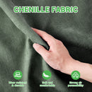 Elegant Sofa With Ergonomic Design And Lumbar Pillows