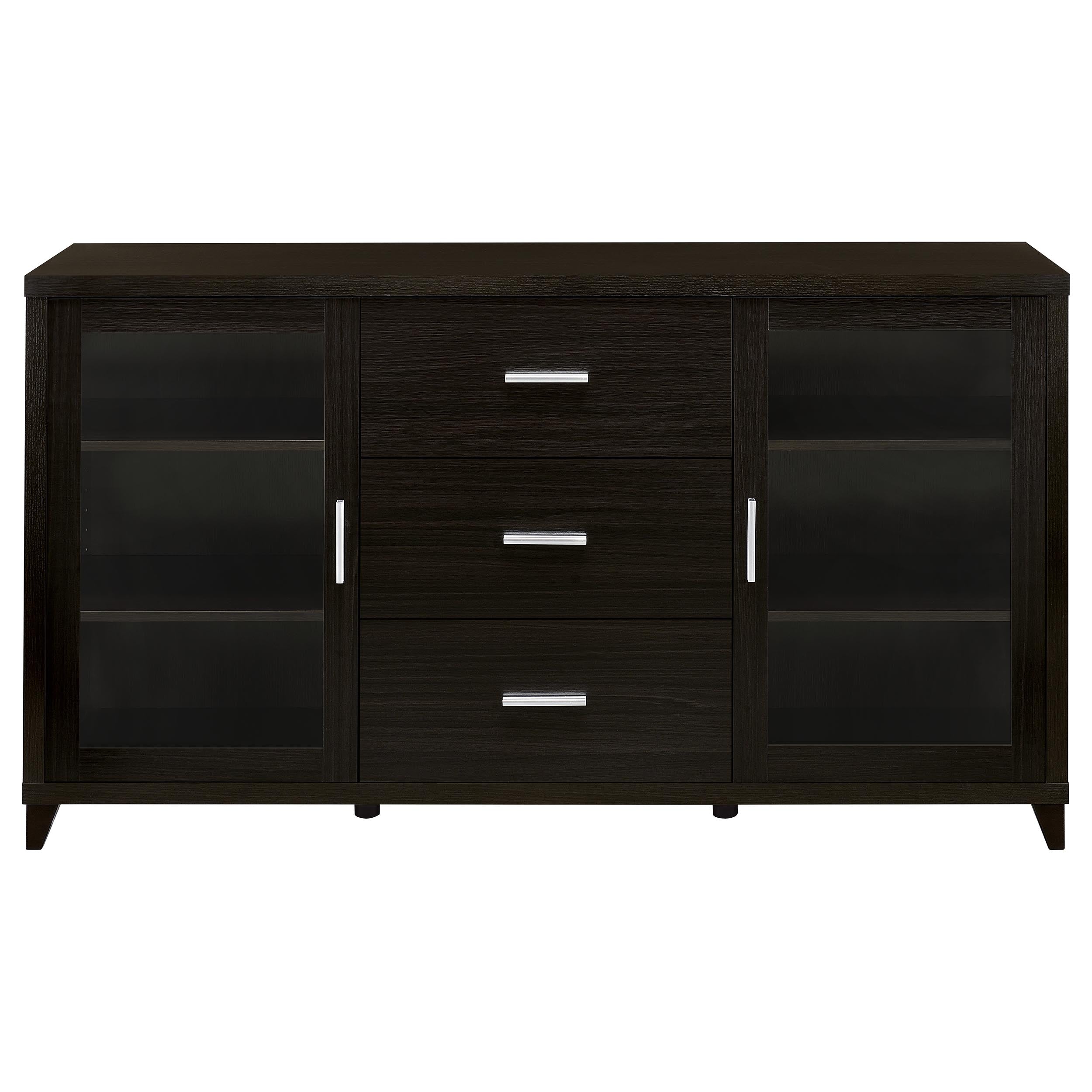 Lewes 2-door Engineered Wood 60-inch TV Stand Cappuccino — view 4