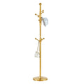 Modern Stainless Steel Spray Painted Hanger With Solid Wood Reinforcement