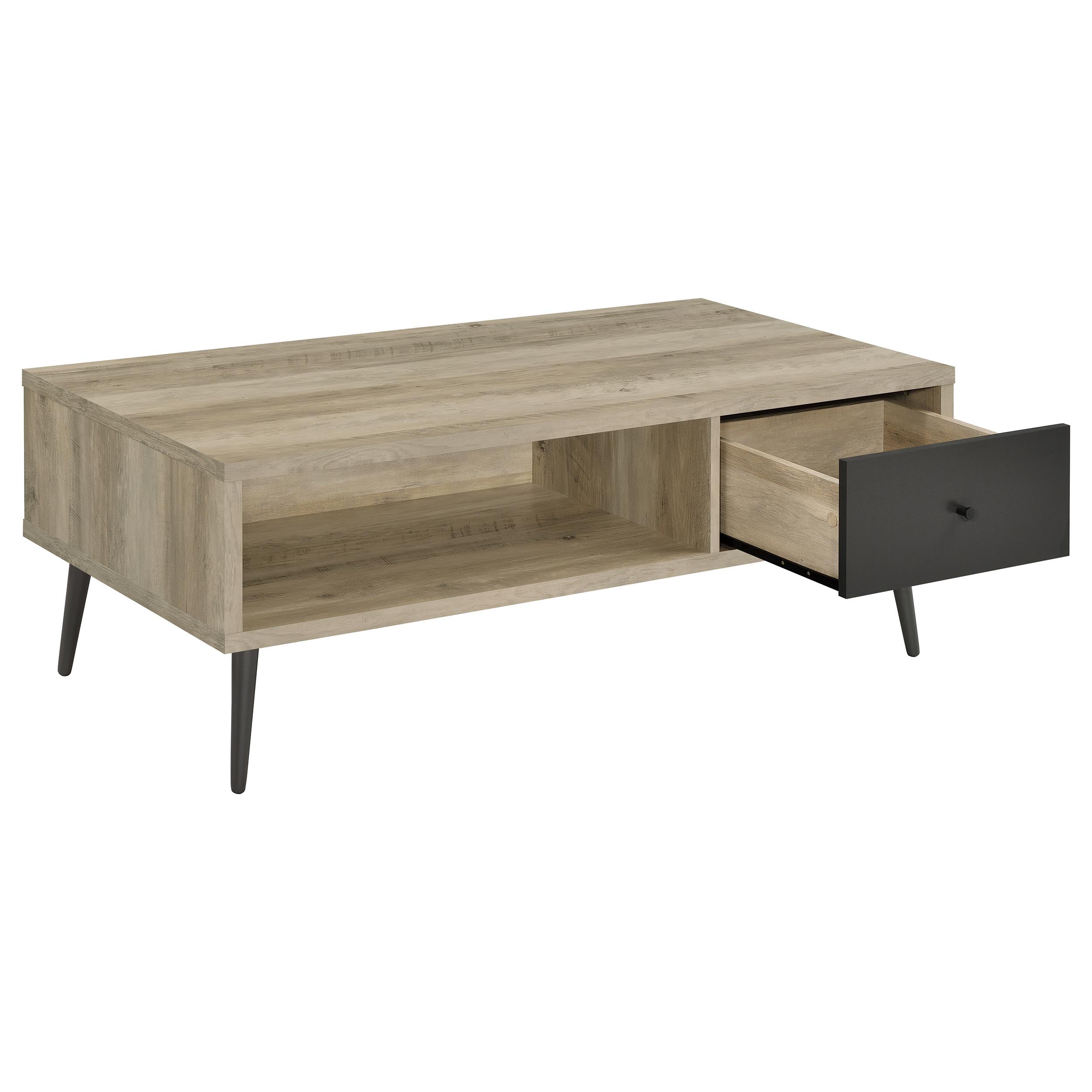 Welsh 3-piece Coffee and End Table Set Distressed Pine — view 9