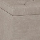 Hamilton - Upholstered Lift Top Rectangular Storage Ottoman