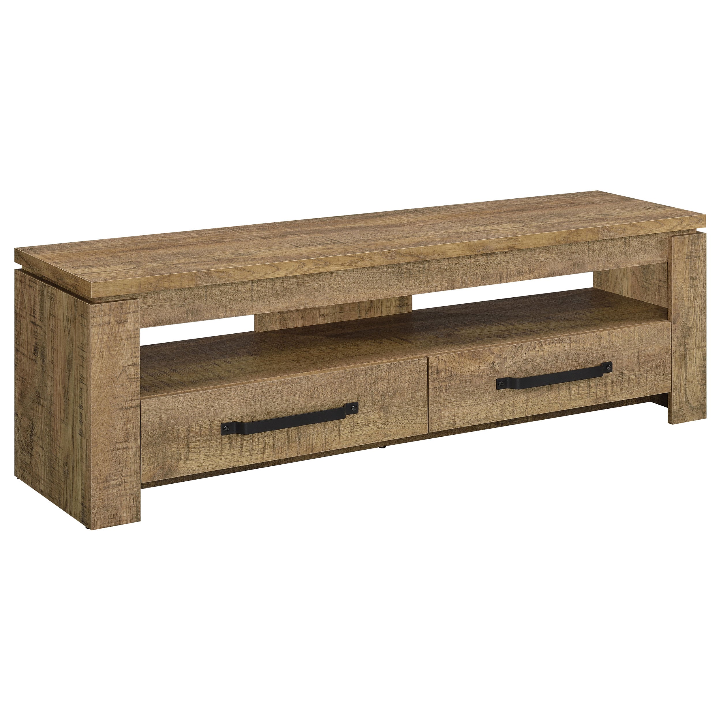 Elkton 2-drawer Engineered Wood 59-inch TV Stand Mango — view 1