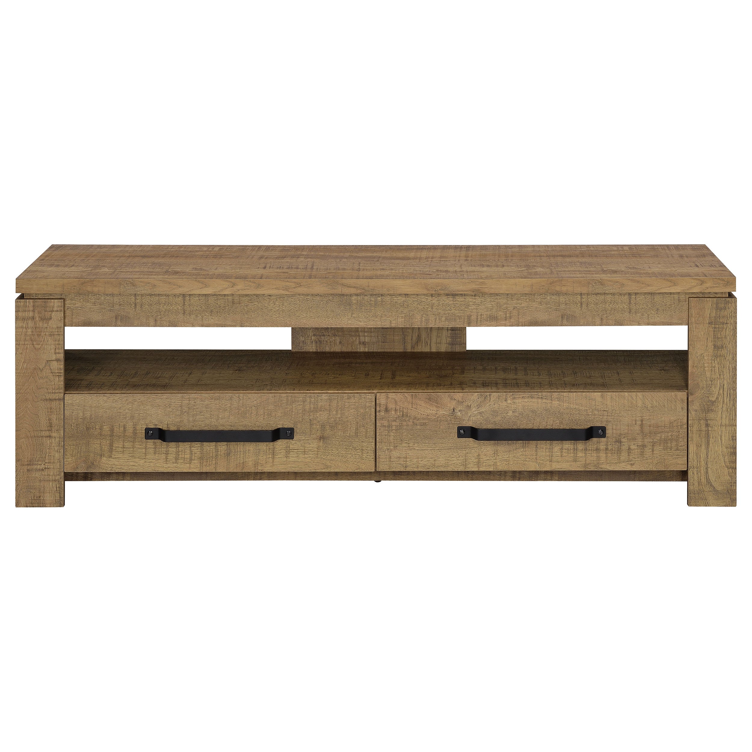 Elkton 2-drawer Engineered Wood 59-inch TV Stand Mango — view 4