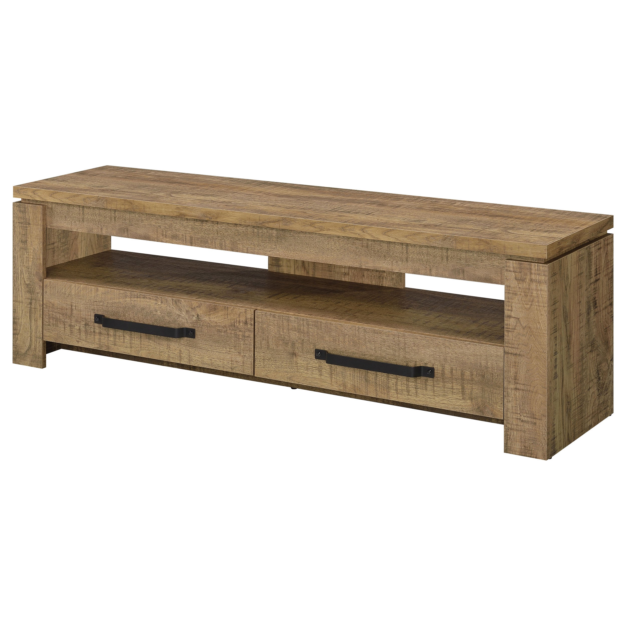 Elkton 2-drawer Engineered Wood 59-inch TV Stand Mango — view 5