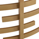 Round Table With Sintered Stone Top And Sturdy Metal Frame