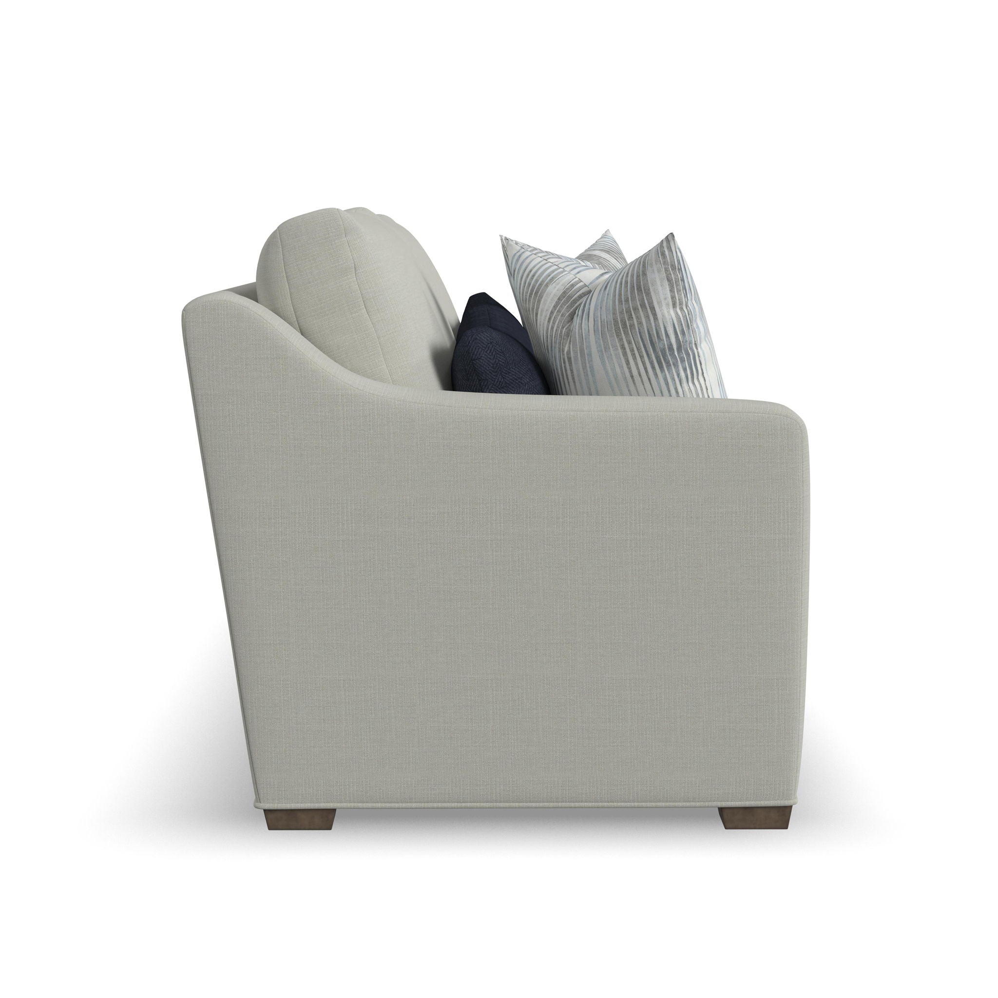 Milo - Fabric Two- Fabric Cushion Sofa