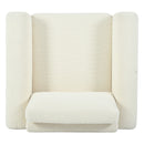 Modern Upholstered Accent Chair, Sturdy Support & Luxurious Comfort