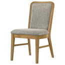 Croyden - Dining Side Chair (Set of 2) - Gray / Weathered Natural
