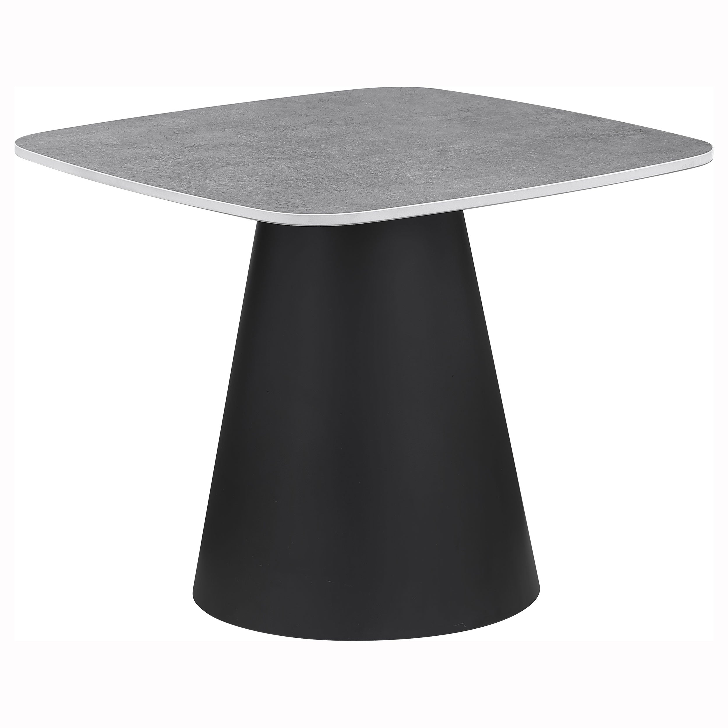 Eason 2-piece Cocktail Coffee Table Set Concrete and Black — view 6