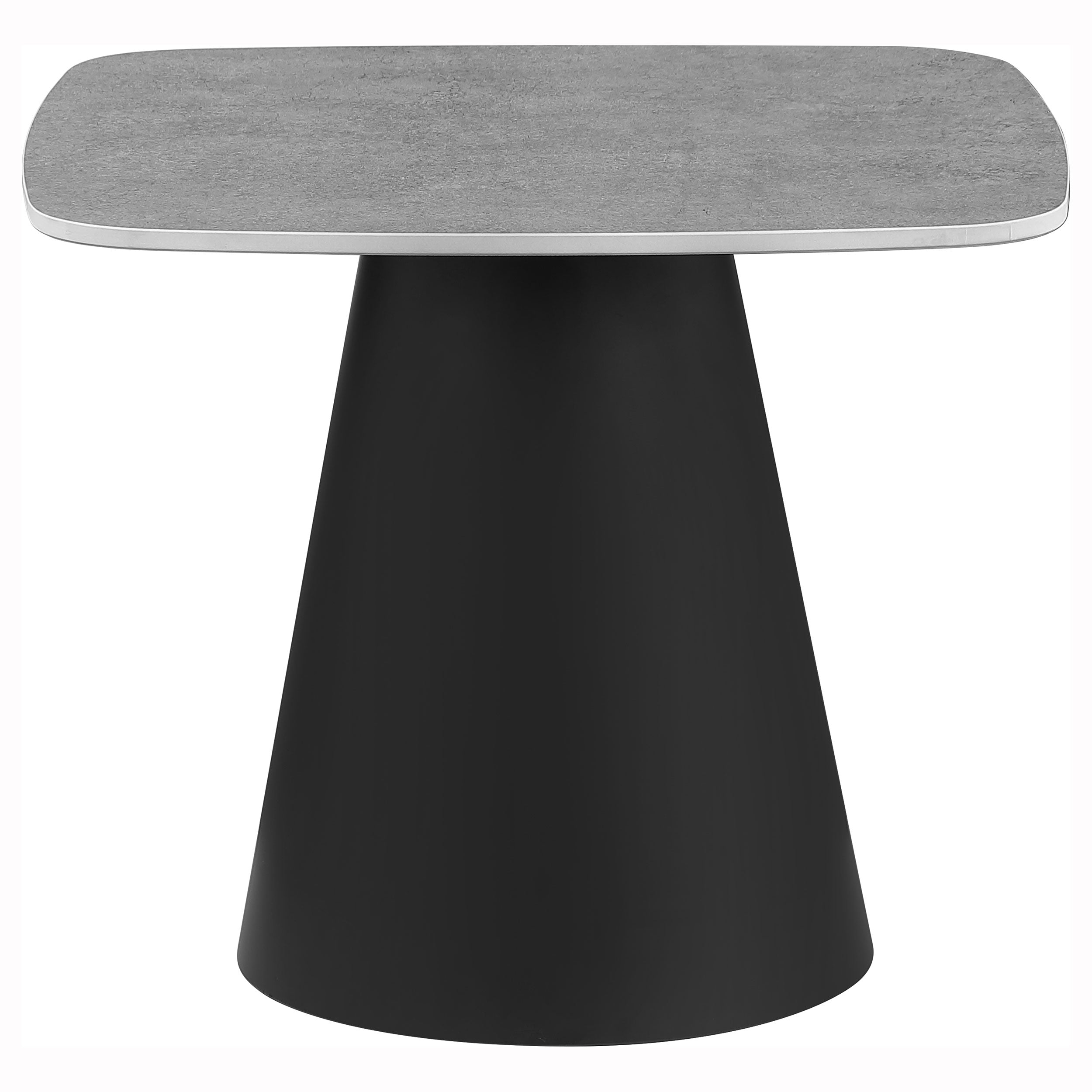 Eason 2-piece Cocktail Coffee Table Set Concrete and Black — view 7