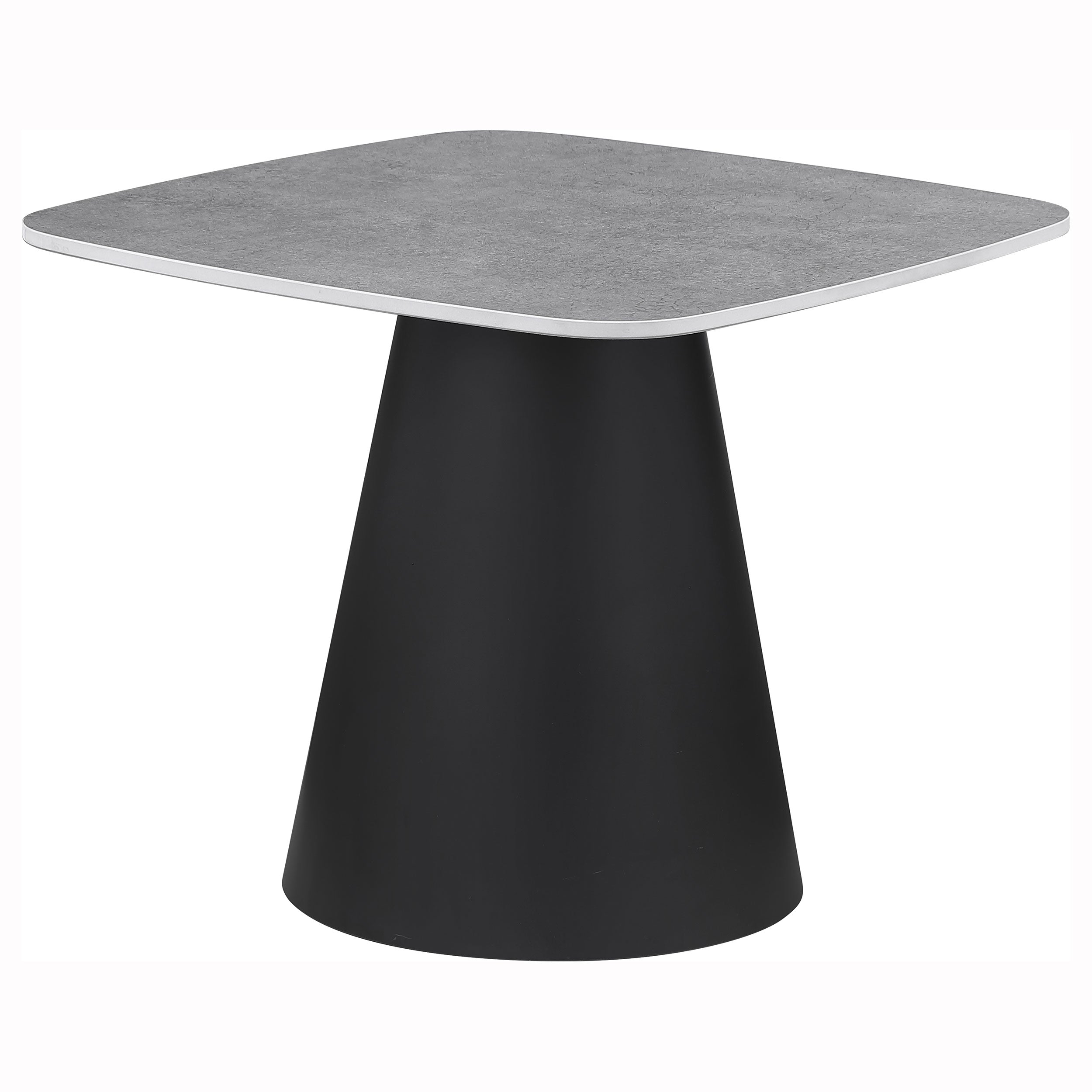 Eason 2-piece Cocktail Coffee Table Set Concrete and Black — view 8