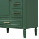 Traditional Bathroom Vanity Set With Soft Close Doors