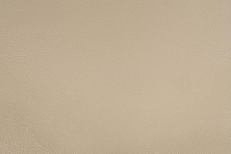 Sorina - Eastern King Bed - Synthetic Leather & Antique Gold