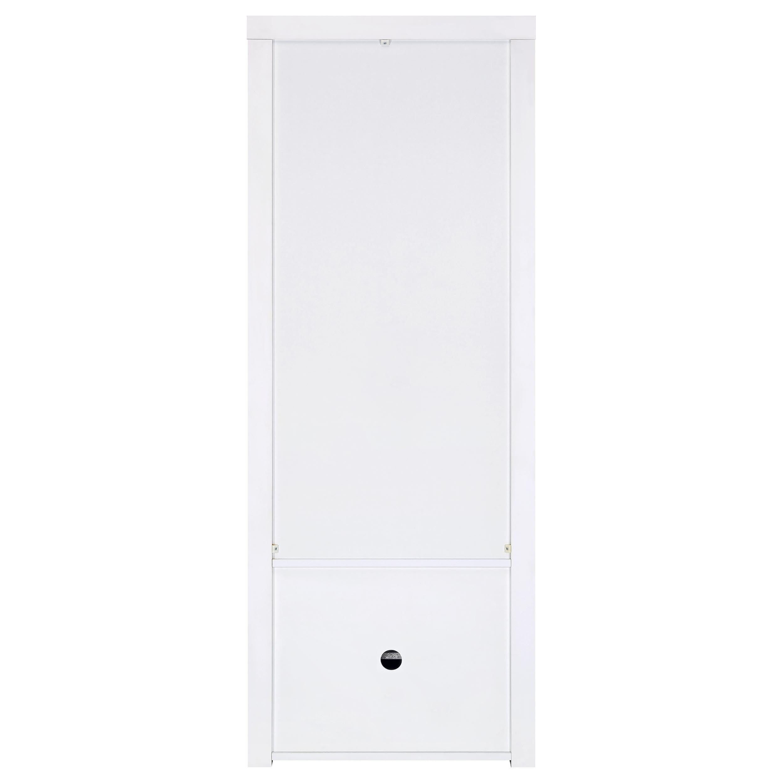 Jude 3-shelf Engineered Wood Media Tower High Gloss White — view 7