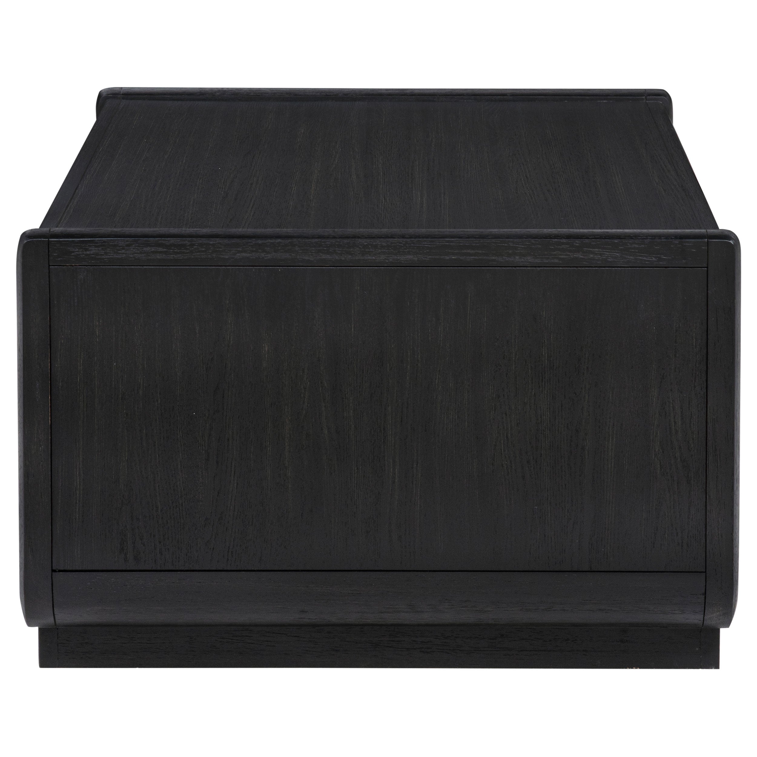 Leandro 3-piece Wood Coffee and End Table Set Burnished Black — view 12