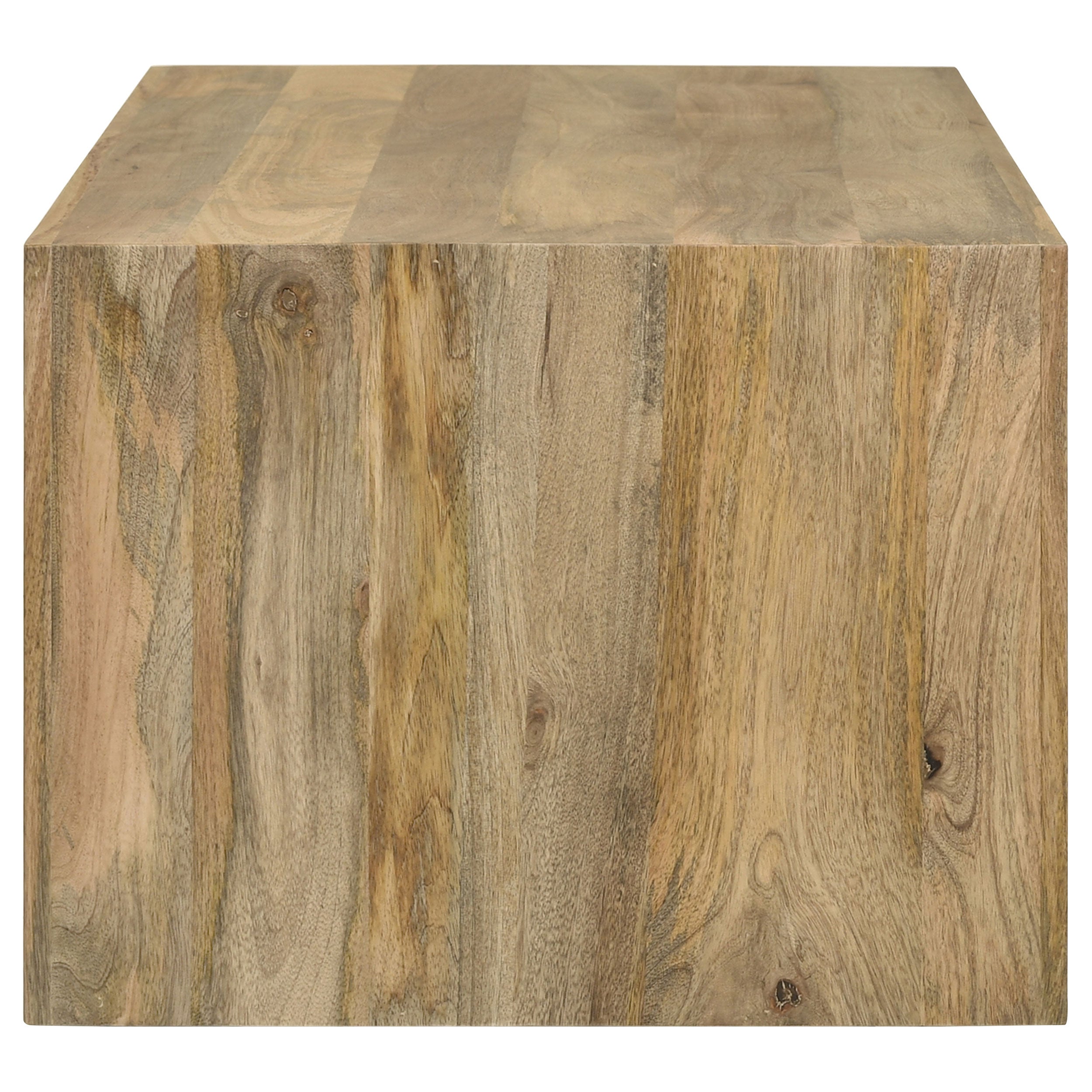 Benton 3-piece Solid Mango Coffee and End Table Set Natural — view 9