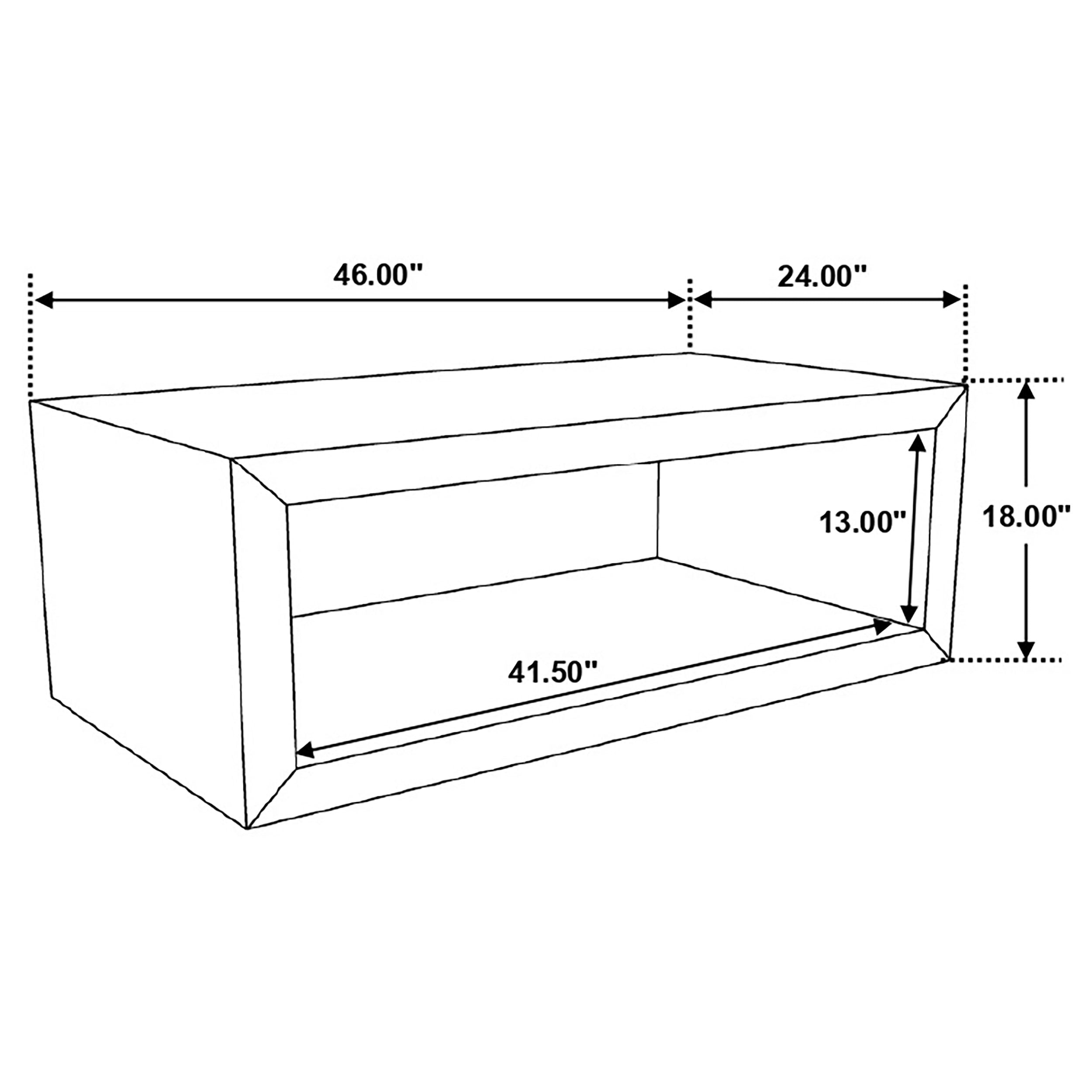 Benton 3-piece Solid Mango Coffee and End Table Set Natural — view 13