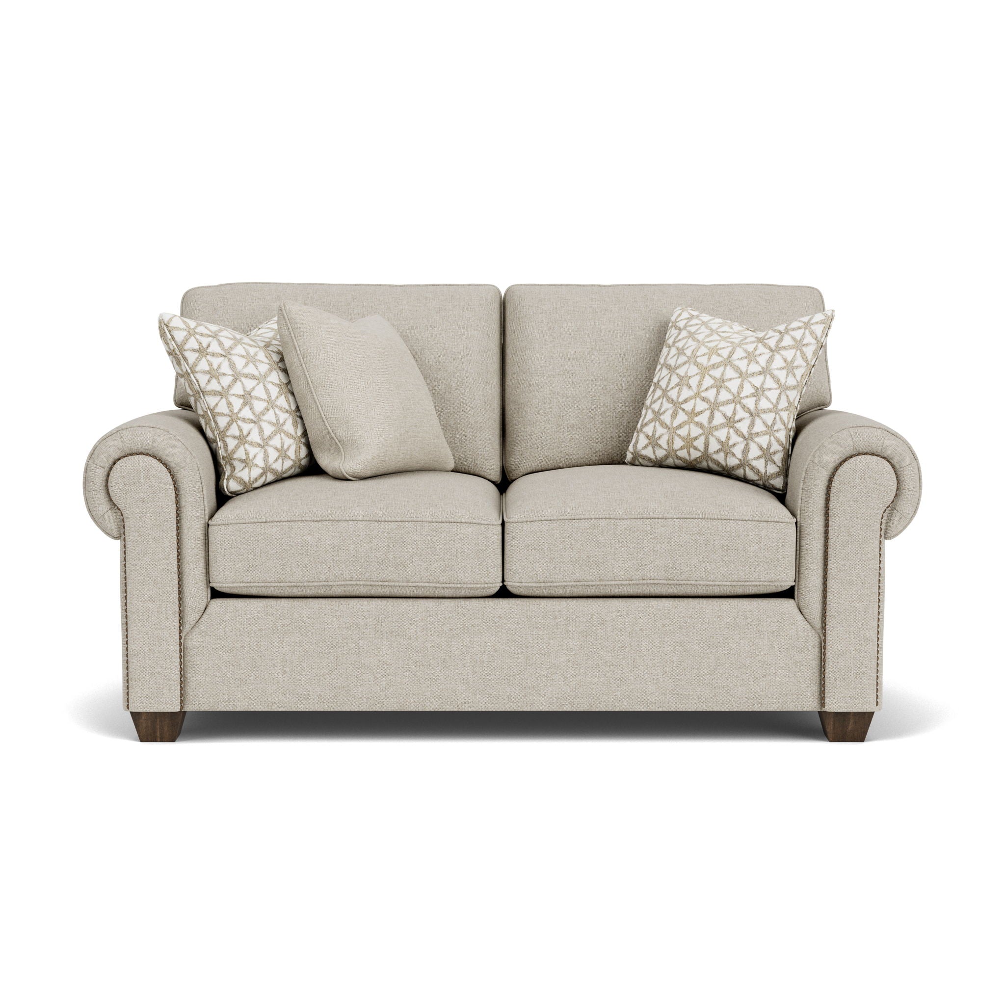Carson - Loveseat, Nailhead Trim