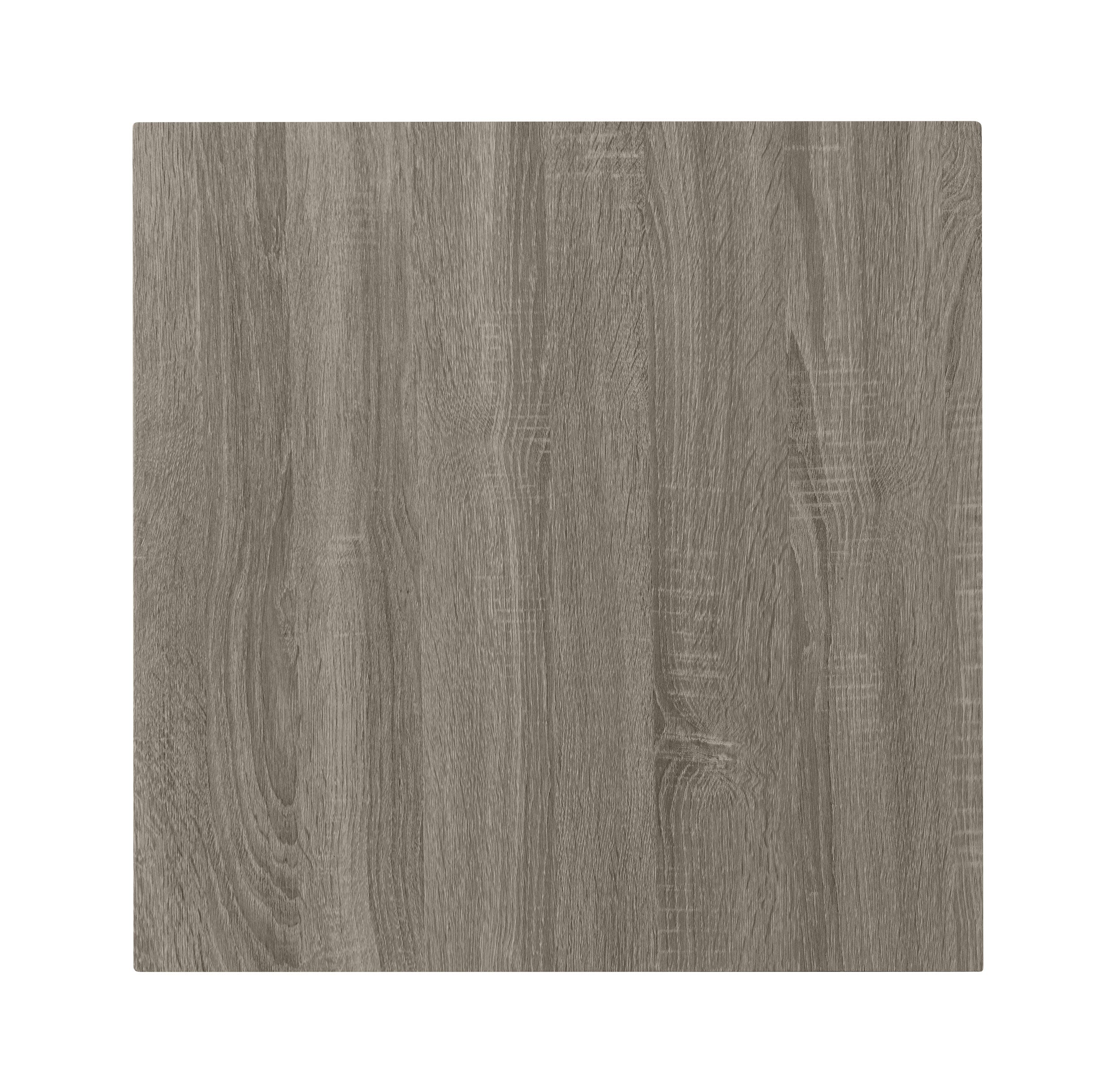 Birdie Square Engineered Wood End Table Sonoma Grey — view 5