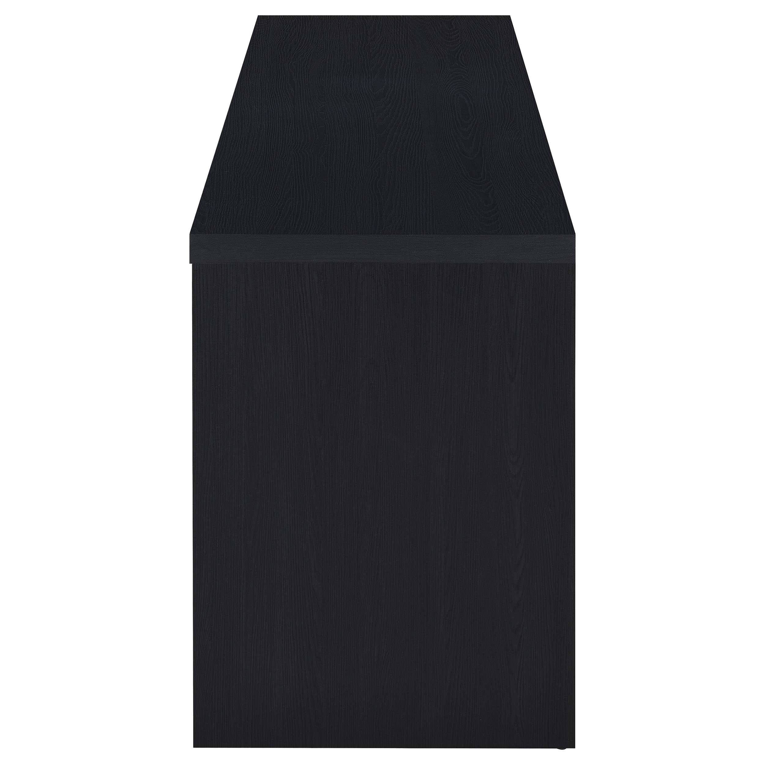 Rutland 59-inch 3-drawer TV Stand Media Console Black — view 6