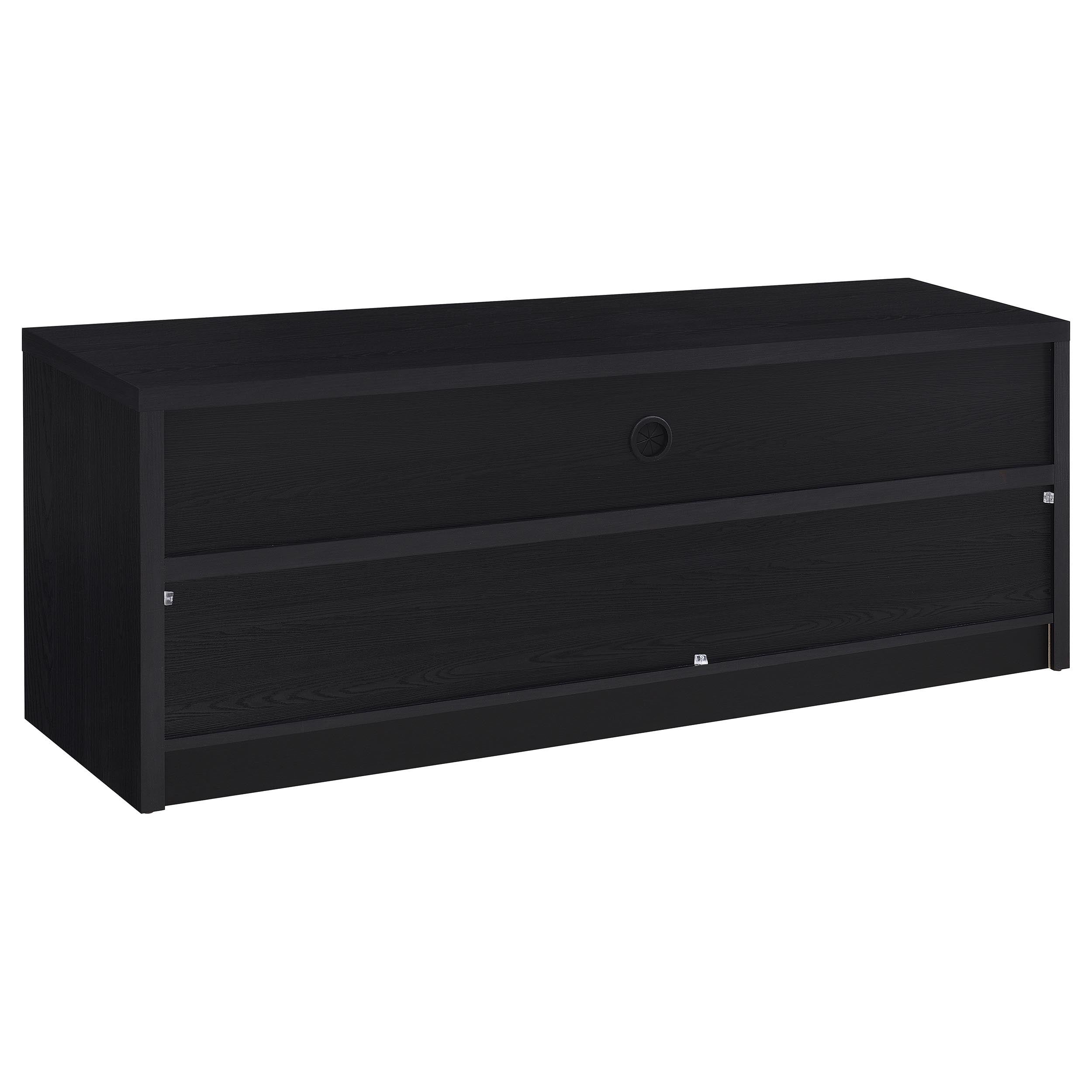 Rutland 59-inch 3-drawer TV Stand Media Console Black — view 7