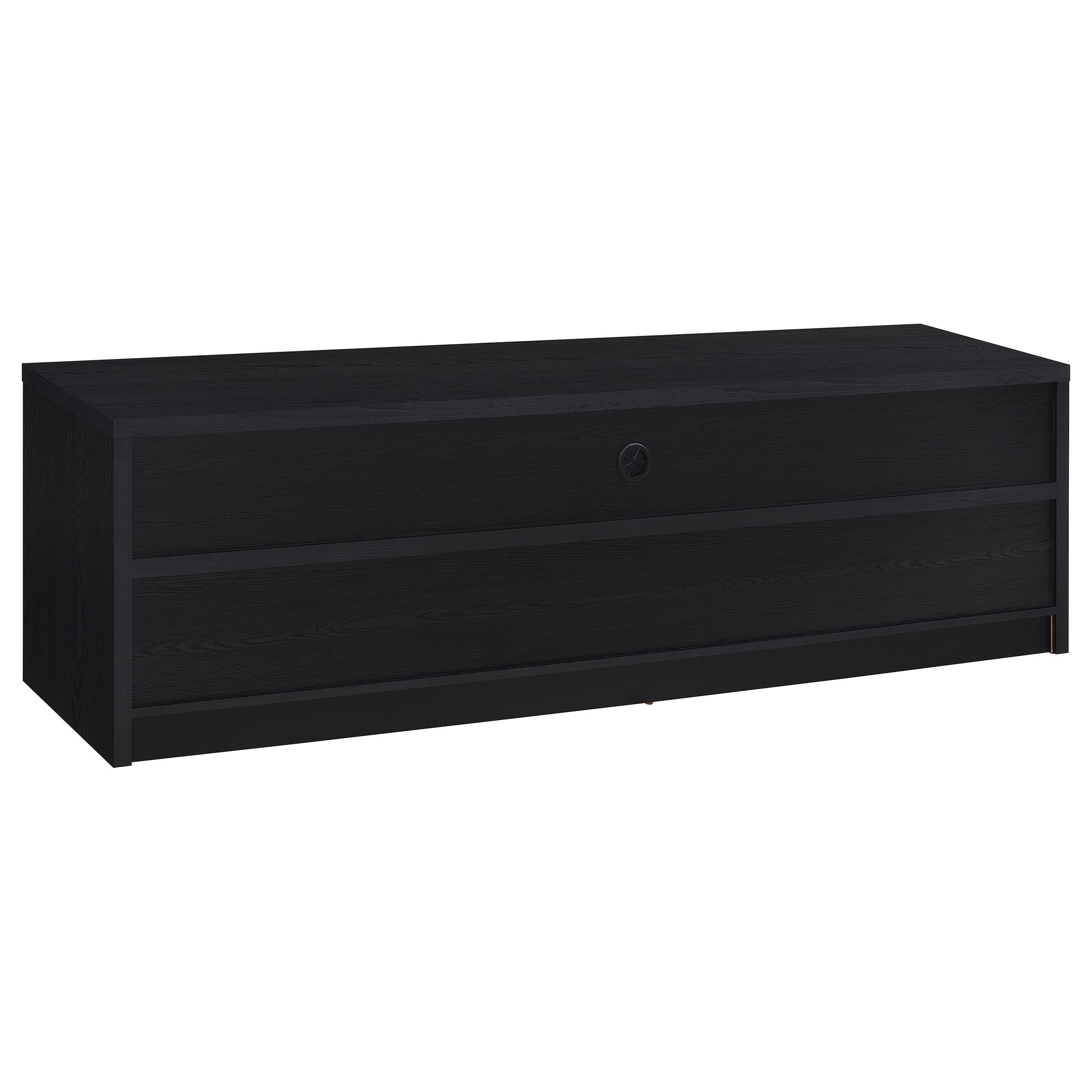 Rutland 78-inch 3-drawer TV Stand Media Console Black — view 7
