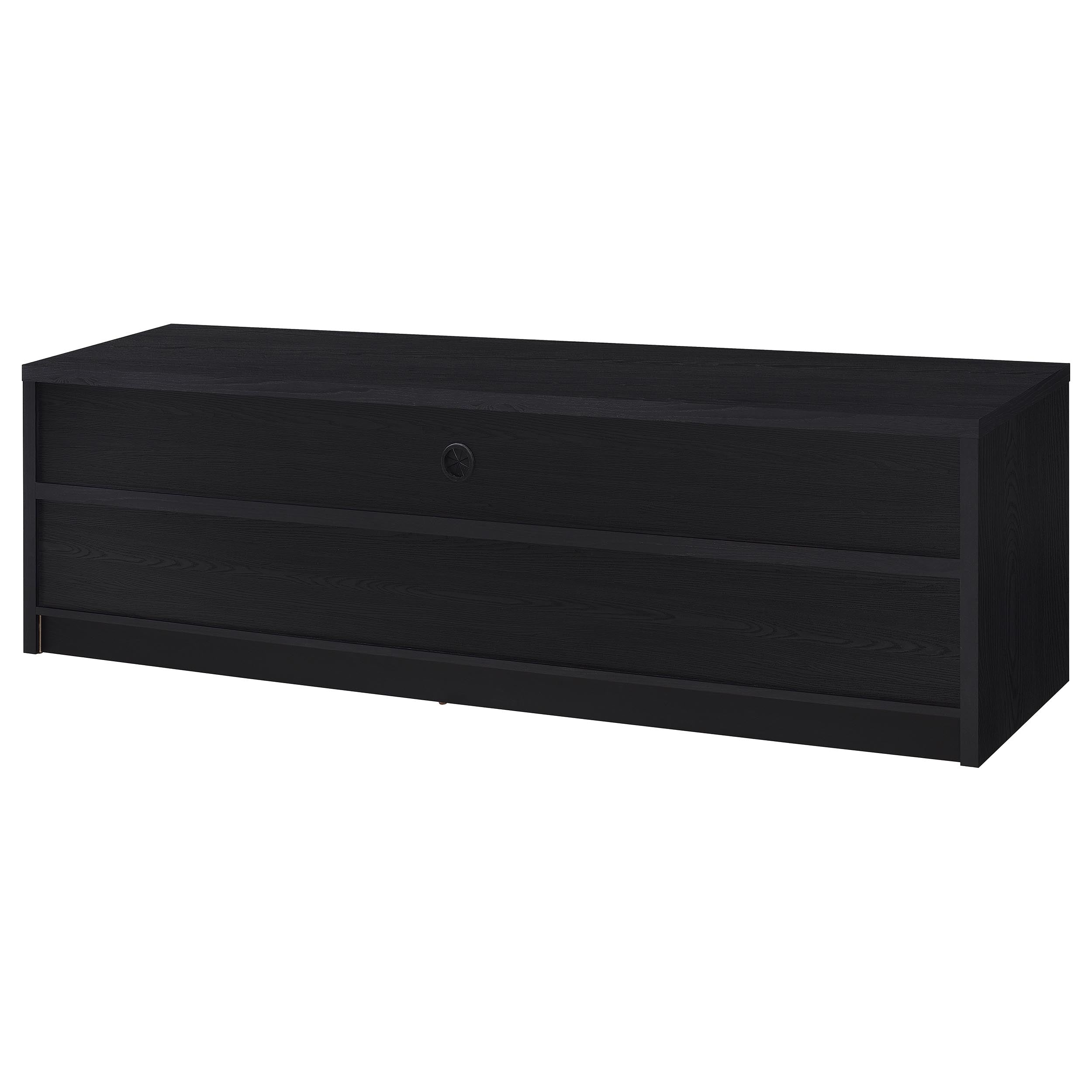 Rutland 78-inch 3-drawer TV Stand Media Console Black — view 8