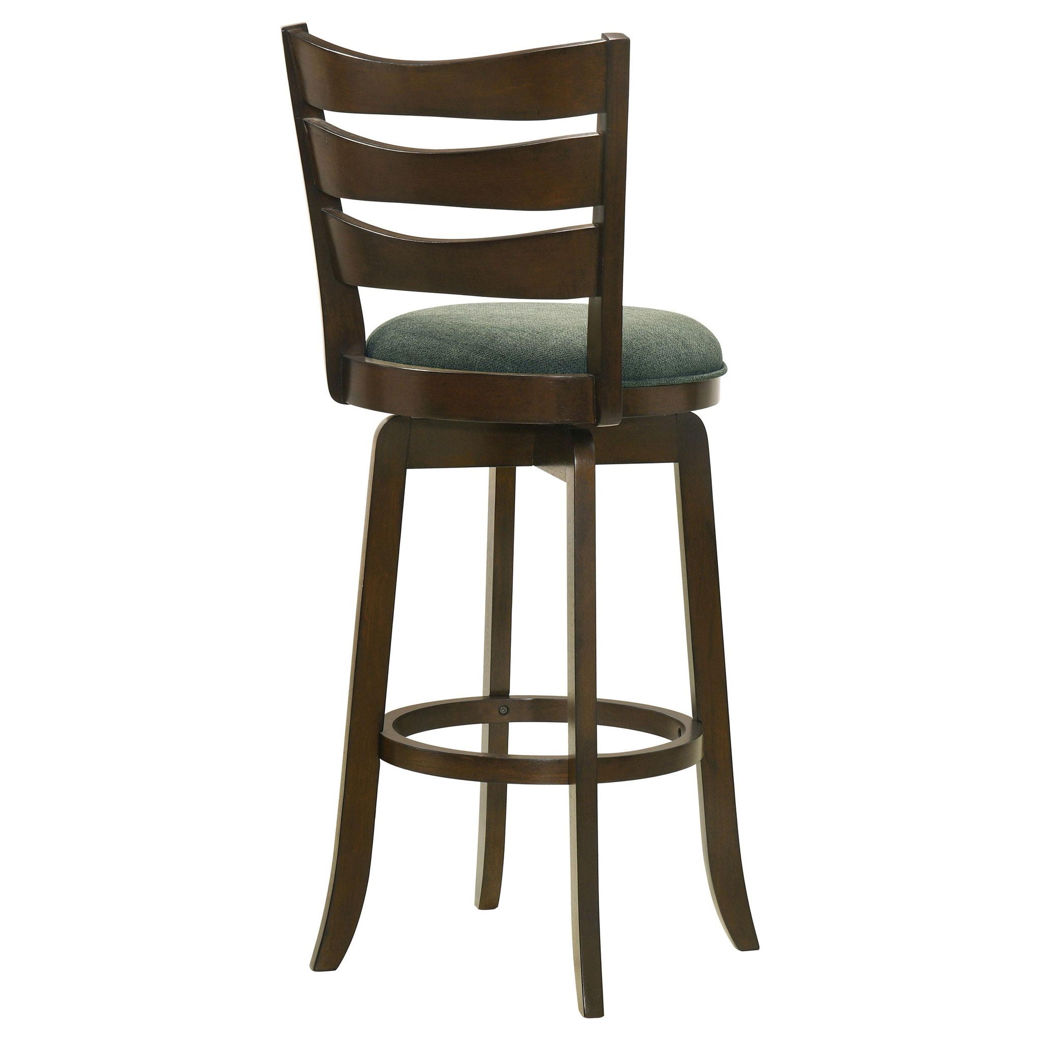 Murphy Wood Pub Height Swivel Bar Chair Hunter Green - Atlantic Fine Furniture Melbourne FL