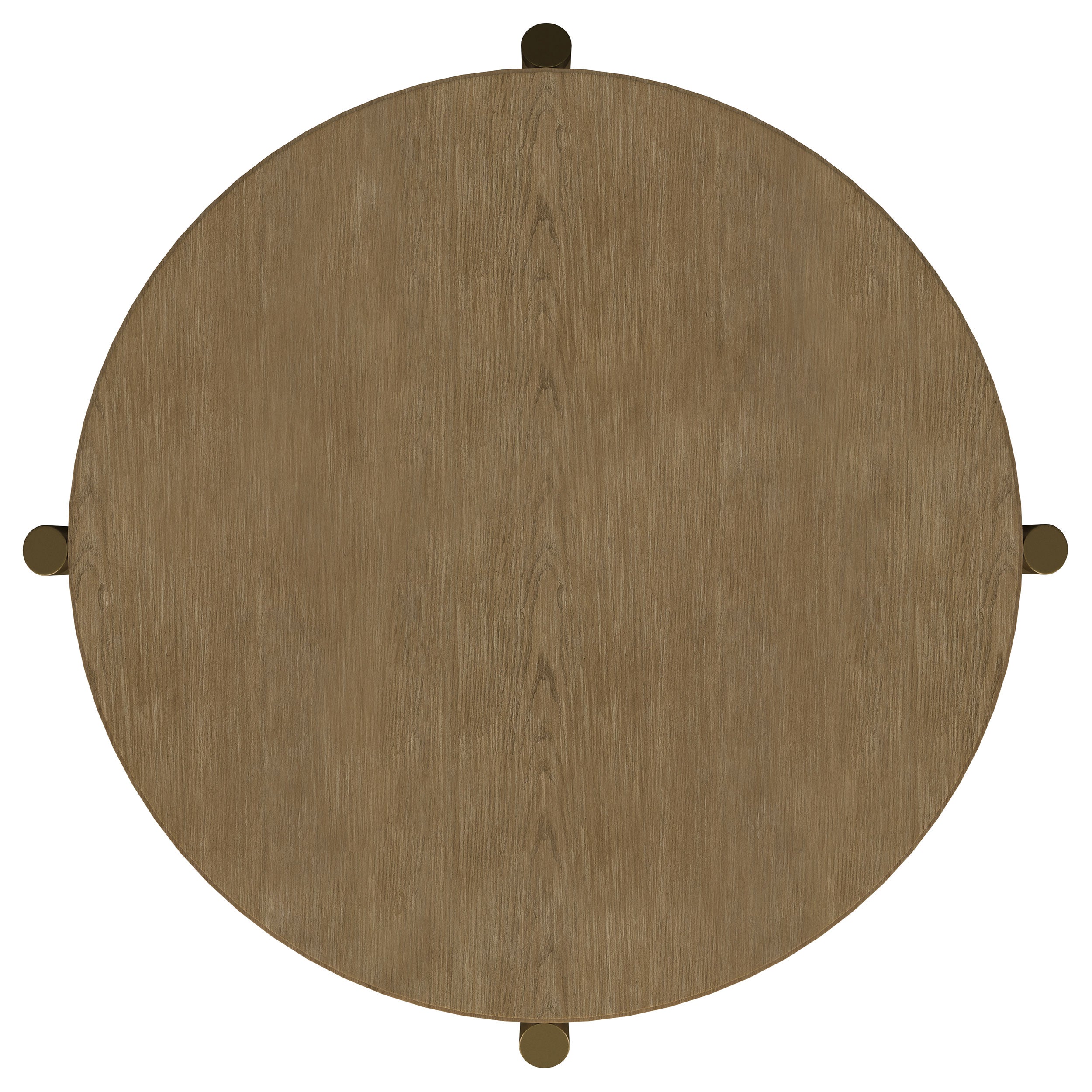 Arini 2-piece Round Coffee and End Table Set Sand Wash — view 6