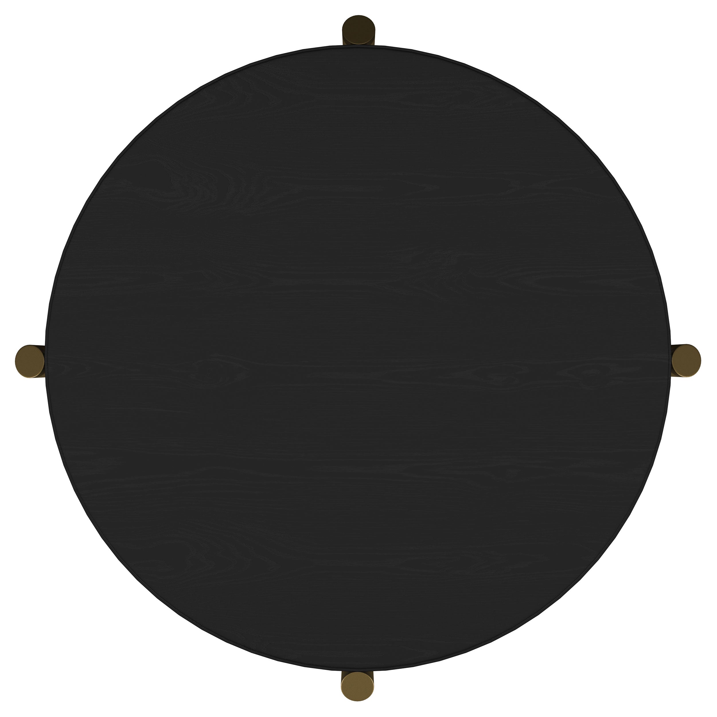 Arini 2-piece Round Coffee and End Table Set Black — view 9
