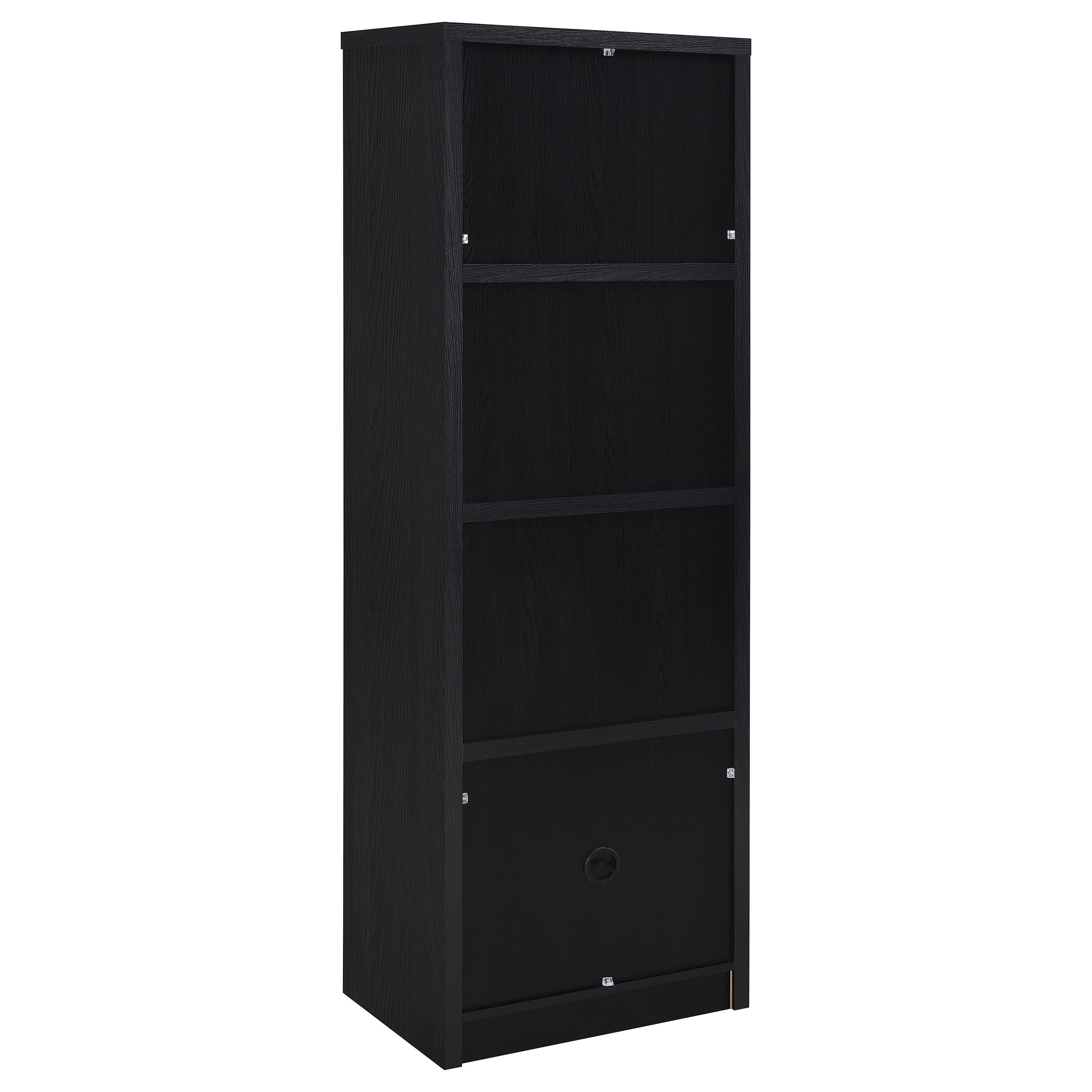 Winfield 3-piece Entertainment Center 60-inch TV Stand Black — view 12