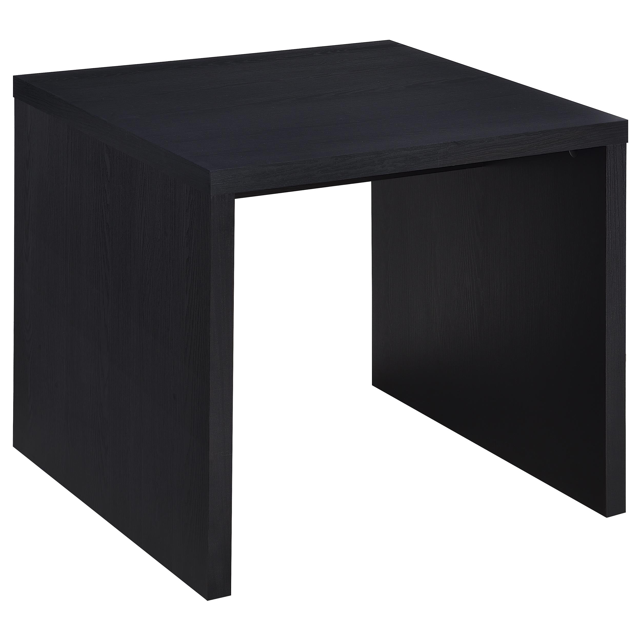 Knapp 2-piece Lift Top Coffee Table Set Black — view 3
