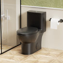 1 Piece Toilet With Tornado Flush, Soft Closing Seat