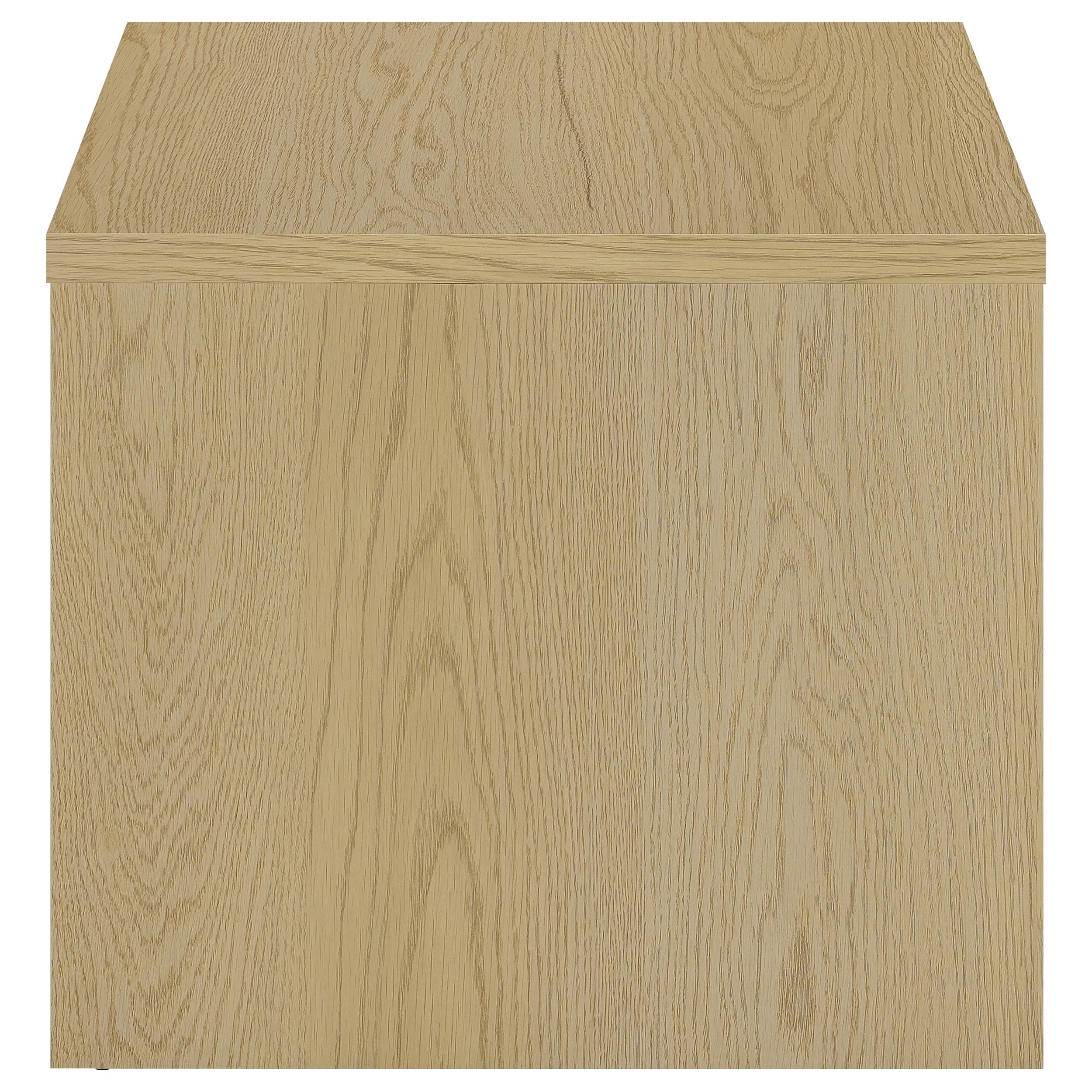 Canoga 2-piece Lift Top Cocktail Coffee Table Set Light Oak — view 7