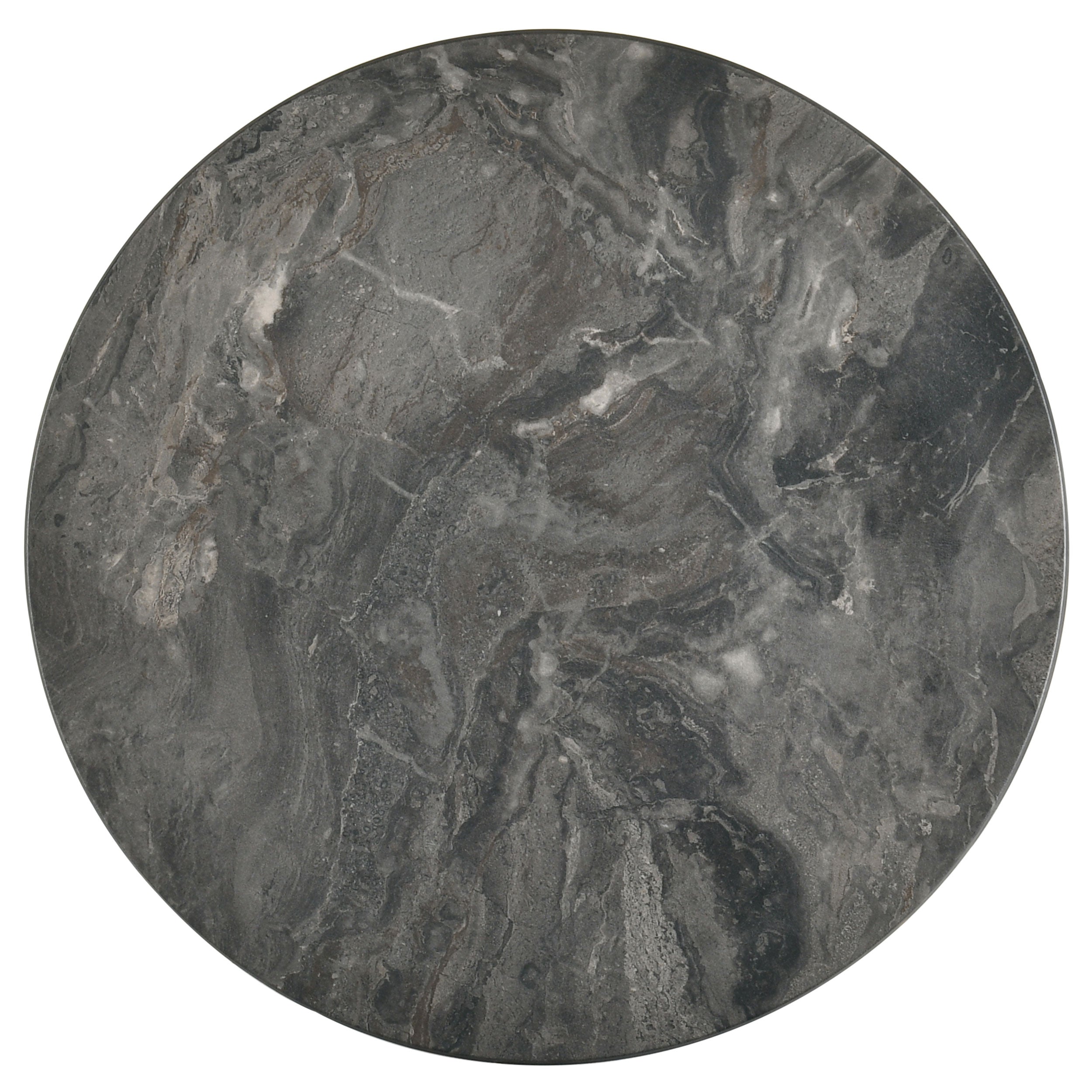 Bradley 3-Piece Round SmartTop Coffee Table Set Smokey Grey and Brown — view 6