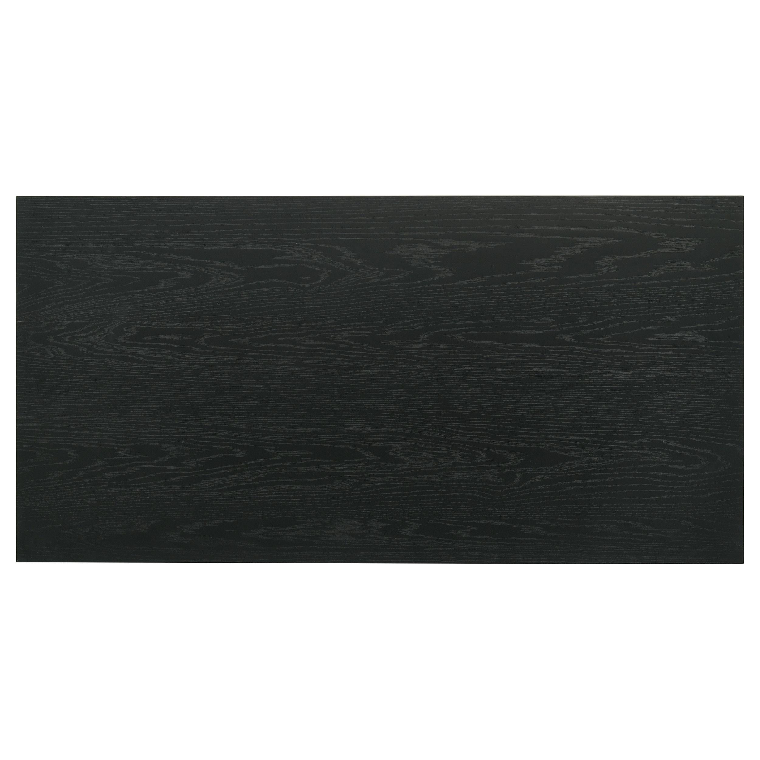 Decker 47-Inch Rectangular Cocktail Coffee Table Black — view 5