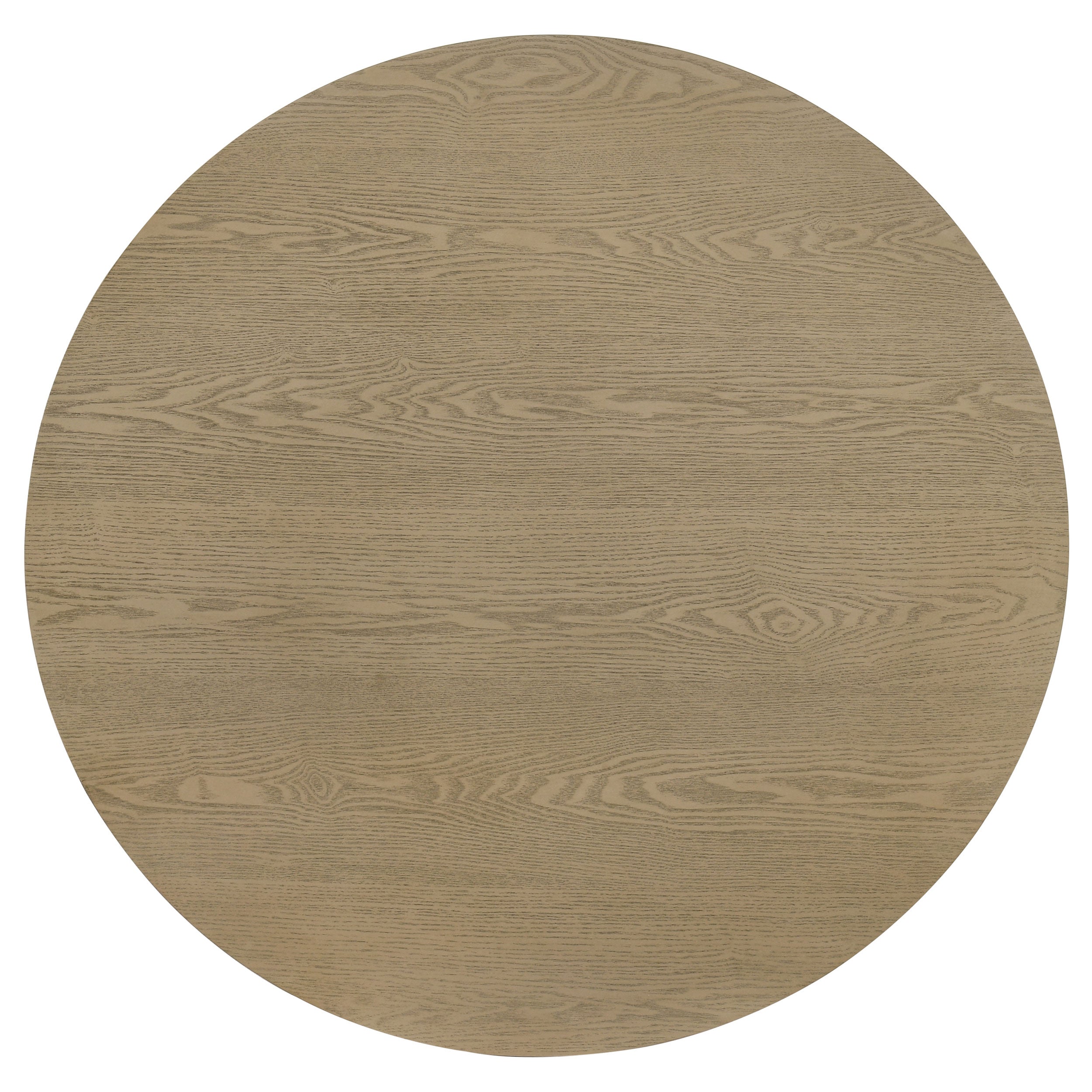 Hamlyn 3-piece Round Fluted Coffee and End Table Set Natural Oak — view 6