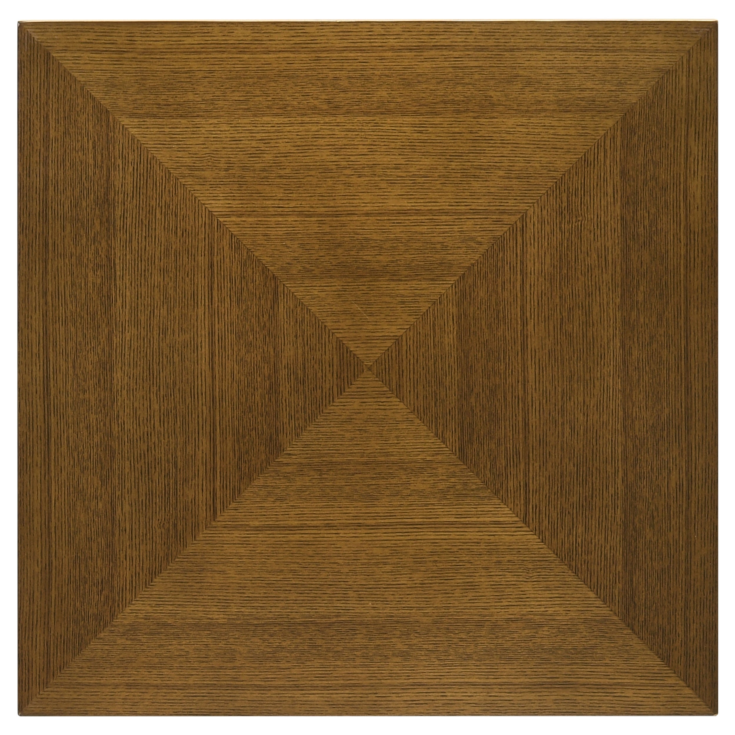 Westerly Square Wood Side End Table Walnut Brown — view 4