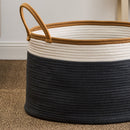 Francis - Cotton Round Laundry And Storage Basket
