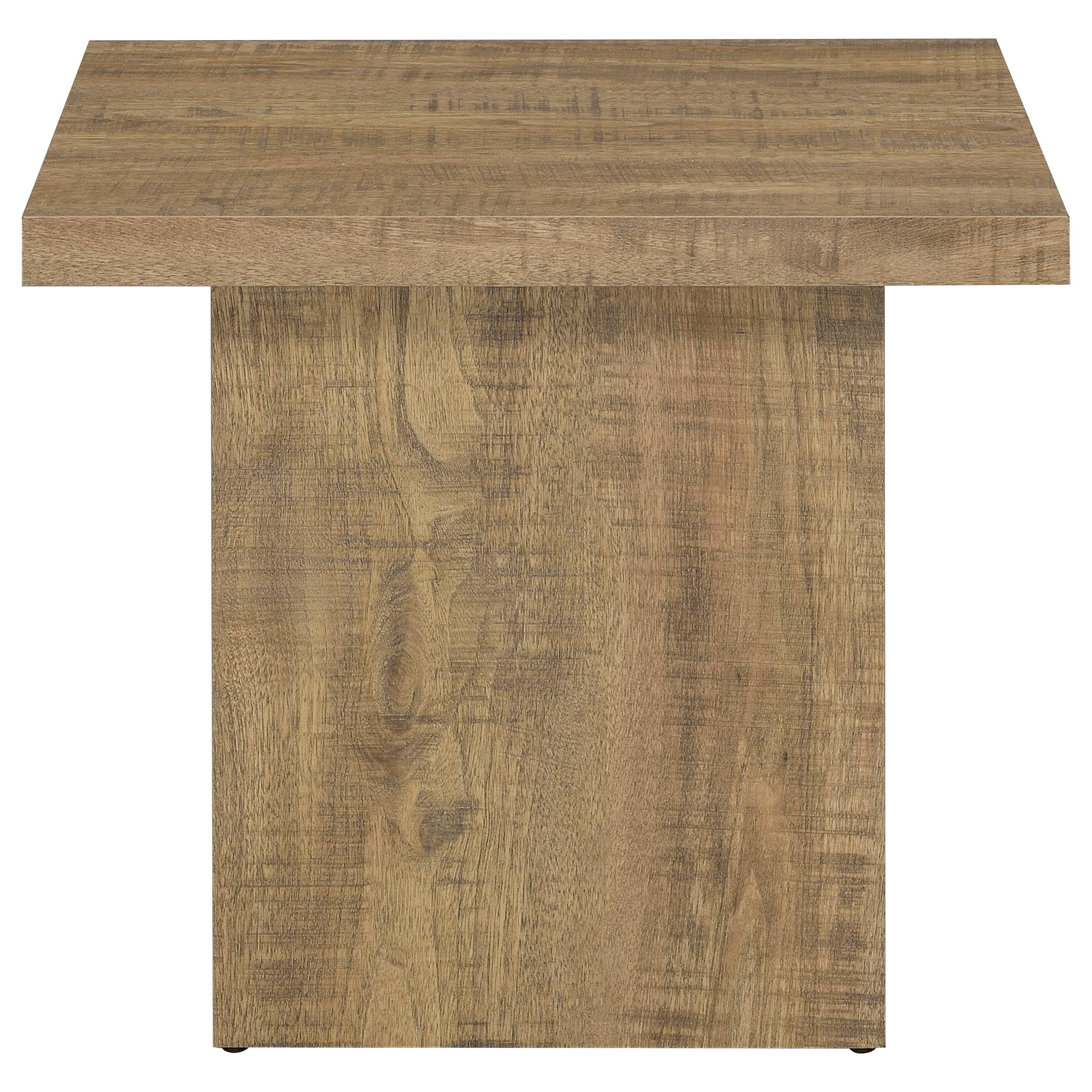 Devar 3-piece Square Coffee and End Table Set Mango — view 4
