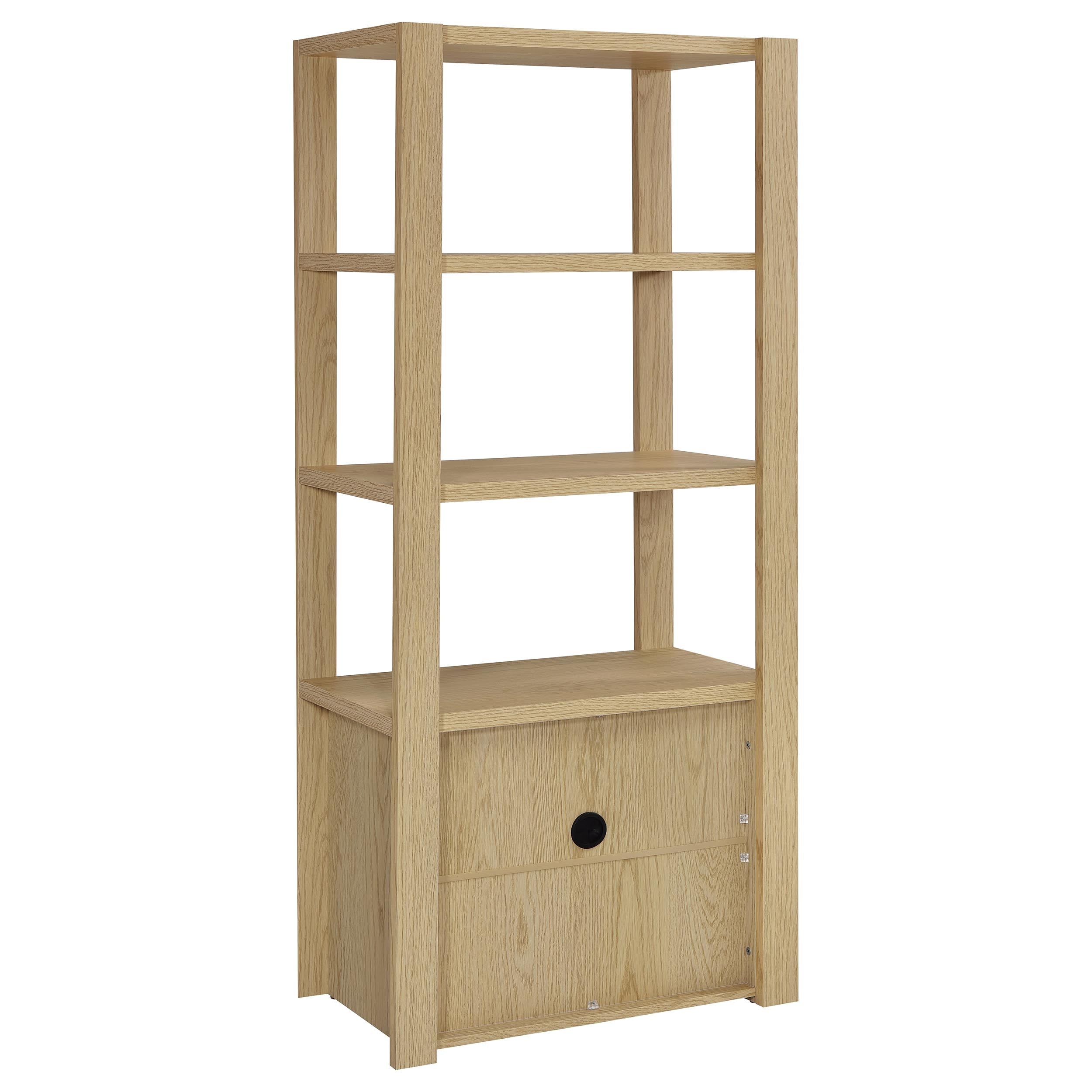 Laurelton 3-piece Entertainment Center TV Stand Light Oak — view 15