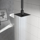 Ultra Thin 8" Square Rain Shower Head 304 Stainless Steel, Wall / Ceiling Mounted